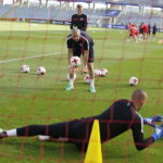 18.06.2017 Kielce. Reprezentacja Słowacji U21 podczas treningu na Kolporter Arenie. / Jarosław Kubalski / Radio Kielce