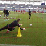 18.06.2017 Kielce. Reprezentacja Słowacji U21 podczas treningu na Kolporter Arenie. / Jarosław Kubalski / Radio Kielce