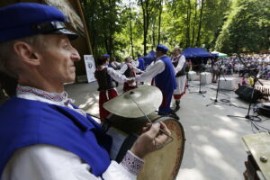 18.06.2017 Kielce. Konkurs „Nasze Kulinarne Dziedzictwo - Smaki Regionów” i koncert finalistów Buskich Spotkań z Folklorem. / Jarosław Kubalski / Radio Kielce