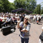 18.06.2017 Kielce. Konkurs „Nasze Kulinarne Dziedzictwo - Smaki Regionów” i koncert finalistów Buskich Spotkań z Folklorem. / Jarosław Kubalski / Radio Kielce