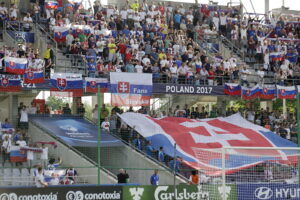 19.06.2017 Kielce. Euro U21. Mecz Słowacja - Anglia. / Jarosław Kubalski / Radio Kielce