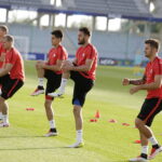 21.06.21 Kielce. Reprezentacja Polski U21 w piłce nożnej podczas oficjalnego treningu na Kolporter Arenie. / Jarosław Kubalski / Radio Kielce