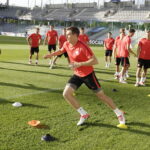 21.06.21 Kielce. Reprezentacja Polski U21 w piłce nożnej podczas oficjalnego treningu na Kolporter Arenie. / Jarosław Kubalski / Radio Kielce