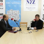 22.06.2017 Kielce. Minister zdrowia Konstanty Radziwiłł w rozmowie z Radosławem Podsiadłym. / Jarosław Kubalski / Radio Kielce