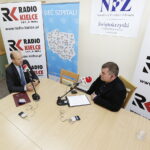22.06.2017 Kielce. Minister zdrowia Konstanty Radziwiłł w rozmowie z Radosławem Podsiadłym. / Jarosław Kubalski / Radio Kielce