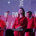 23.06.2017 Kielce. Święto Kielc. Biała Noc. Teatr im. Stefana Żeromskiego. Koncert „Kropka kreska kropka kreska". / Jarosław Kubalski / Radio Kielce