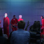 23.06.2017 Kielce. Święto Kielc. Biała Noc. Teatr im. Stefana Żeromskiego. Koncert „Kropka kreska kropka kreska". / Jarosław Kubalski / Radio Kielce