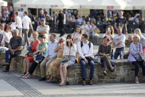 24.06.2017 Kielce. Święto Kielc. Koncert zespołu GAYERSTREETS z partnerskiego miasta Gotha. / Jarosław Kubalski / Radio Kielce