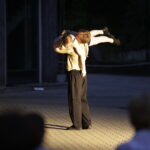 24.06.2017 Kielce. Święto Kielc. Spektakl ,,27 krótkich spojrzeń" w wykonaniu grupy LINEACT. / Jarosław Kubalski / Radio Kielce