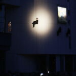 24.06.2017 Kielce. Święto Kielc. Spektakl ,,27 krótkich spojrzeń" w wykonaniu grupy LINEACT. / Jarosław Kubalski / Radio Kielce