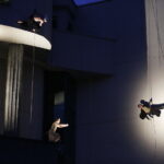 24.06.2017 Kielce. Święto Kielc. Spektakl ,,27 krótkich spojrzeń" w wykonaniu grupy LINEACT. / Jarosław Kubalski / Radio Kielce