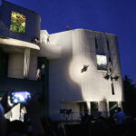 24.06.2017 Kielce. Święto Kielc. Spektakl ,,27 krótkich spojrzeń" w wykonaniu grupy LINEACT. / Jarosław Kubalski / Radio Kielce