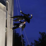 24.06.2017 Kielce. Święto Kielc. Spektakl ,,27 krótkich spojrzeń" w wykonaniu grupy LINEACT. / Jarosław Kubalski / Radio Kielce