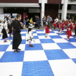 24.06.2017 Kielce. Święto Kielc. Żywe szachy na Placu Konstytucji. / Jarosław Kubalski / Radio Kielce