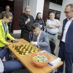 24.06.2017 Kielce. Święto Kielc. Żywe szachy na Placu Konstytucji. / Jarosław Kubalski / Radio Kielce