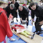 24.06.2017 Kielce. Święto Kielc. Żywe szachy na Placu Konstytucji. / Jarosław Kubalski / Radio Kielce
