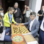 24.06.2017 Kielce. Święto Kielc. Żywe szachy na Placu Konstytucji. / Jarosław Kubalski / Radio Kielce