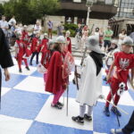 24.06.2017 Kielce. Święto Kielc. Żywe szachy na Placu Konstytucji. / Jarosław Kubalski / Radio Kielce