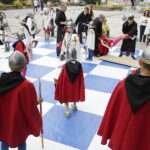 24.06.2017 Kielce. Święto Kielc. Żywe szachy na Placu Konstytucji. / Jarosław Kubalski / Radio Kielce