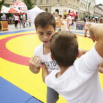 24.06.2017 Kielce. Święto Kielc. Zapasy na Placu Literatów. / Jarosław Kubalski / Radio Kielce