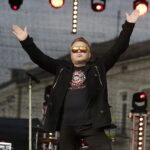 25.06.2017 Kielce. Święto Kielc. Koncert zespołu T.Love. Muniek Staszczyk / Jarosław Kubalski / Radio Kielce