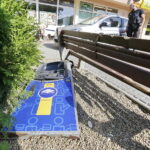 28.06.2017 Kielce. Złodzieje wysadzili bankomat przy ulicy Konopnickiej na Bocianku. / Jarosław Kubalski / Radio Kielce