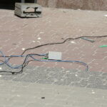 28.06.2017 Kielce. Złodzieje wysadzili bankomat przy ulicy Konopnickiej na Bocianku. / Jarosław Kubalski / Radio Kielce