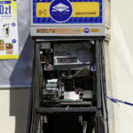 28.06.2017 Kielce. Złodzieje wysadzili bankomat przy ulicy Konopnickiej na Bocianku. / Jarosław Kubalski / Radio Kielce