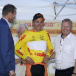 28.06.2017 Kielce. Drugi etap Międzynarodowego Wyścigu Solidarności i Olimpijczyków wygrał Alan Banaszek. / Jarosław Kubalski / Radio Kielce