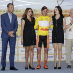 28.06.2017 Kielce. Drugi etap Międzynarodowego Wyścigu Solidarności i Olimpijczyków wygrał Alan Banaszek. / Jarosław Kubalski / Radio Kielce