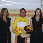 28.06.2017 Kielce. Drugi etap Międzynarodowego Wyścigu Solidarności i Olimpijczyków wygrał Alan Banaszek. / Jarosław Kubalski / Radio Kielce