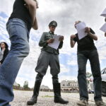 30.06.2017 Tokarnia. Park Etnograficzny. Zdjęcia do filmu "Wilk" w reżyserii Dionizego Krawczyńskiego. / Jarosław Kubalski / Radio Kielce