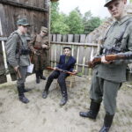 30.06.2017 Tokarnia. Park Etnograficzny. Zdjęcia do filmu "Wilk" w reżyserii Dionizego Krawczyńskiego. / Jarosław Kubalski / Radio Kielce