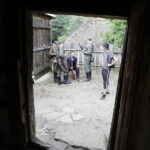 30.06.2017 Tokarnia. Park Etnograficzny. Zdjęcia do filmu "Wilk" w reżyserii Dionizego Krawczyńskiego. / Jarosław Kubalski / Radio Kielce