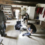 30.06.2017 Tokarnia. Park Etnograficzny. Zdjęcia do filmu "Wilk" w reżyserii Dionizego Krawczyńskiego. / Jarosław Kubalski / Radio Kielce