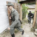 30.06.2017 Tokarnia. Park Etnograficzny. Zdjęcia do filmu "Wilk" w reżyserii Dionizego Krawczyńskiego. / Jarosław Kubalski / Radio Kielce