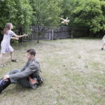 30.06.2017 Tokarnia. Park Etnograficzny. Zdjęcia do filmu "Wilk" w reżyserii Dionizego Krawczyńskiego. / Jarosław Kubalski / Radio Kielce