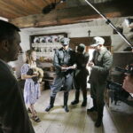 30.06.2017 Tokarnia. Park Etnograficzny. Zdjęcia do filmu "Wilk" w reżyserii Dionizego Krawczyńskiego. / Jarosław Kubalski / Radio Kielce