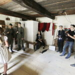 30.06.2017 Tokarnia. Park Etnograficzny. Zdjęcia do filmu "Wilk" w reżyserii Dionizego Krawczyńskiego. / Jarosław Kubalski / Radio Kielce