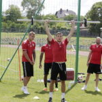 19.06.2017 Kielce. Piłkarze Korony Kielce podczas treningu na stadionie przy ulicy Prostej. / Jarosław Kubalski / Radio Kielce