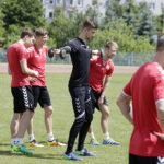 19.06.2017 Kielce. Piłkarze Korony Kielce podczas treningu na stadionie przy ulicy Prostej. / Jarosław Kubalski / Radio Kielce