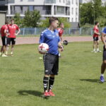 19.06.2017 Kielce. Piłkarze Korony Kielce podczas treningu na stadionie przy ulicy Prostej. / Jarosław Kubalski / Radio Kielce