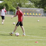 19.06.2017 Kielce. Piłkarze Korony Kielce podczas treningu na stadionie przy ulicy Prostej. / Jarosław Kubalski / Radio Kielce