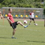 19.06.2017 Kielce. Piłkarze Korony Kielce podczas treningu na stadionie przy ulicy Prostej. / Jarosław Kubalski / Radio Kielce