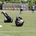 19.06.2017 Kielce. Piłkarze Korony Kielce podczas treningu na stadionie przy ulicy Prostej. / Jarosław Kubalski / Radio Kielce