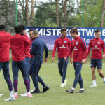 Kielce. UEFA EURO U21 Polska 2017 - trening młodzieżowej reprezentacji Anglii / Włodzimierz Batóg / Radio Kielce