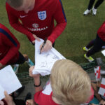 Kielce. UEFA EURO U21 Polska 2017 - trening młodzieżowej reprezentacji Anglii / Włodzimierz Batóg / Radio Kielce