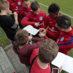 Kielce. UEFA EURO U21 Polska 2017 - trening młodzieżowej reprezentacji Anglii / Włodzimierz Batóg / Radio Kielce