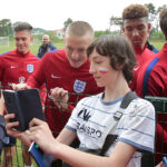 Kielce. UEFA EURO U21 Polska 2017 - trening młodzieżowej reprezentacji Anglii / Włodzimierz Batóg / Radio Kielce