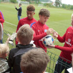 Kielce. UEFA EURO U21 Polska 2017 - trening młodzieżowej reprezentacji Anglii / Włodzimierz Batóg / Radio Kielce